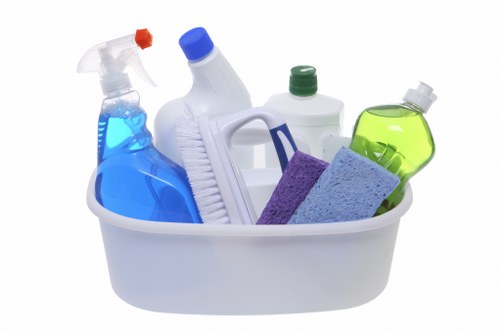 Regular cleaning in office and commercial spaces