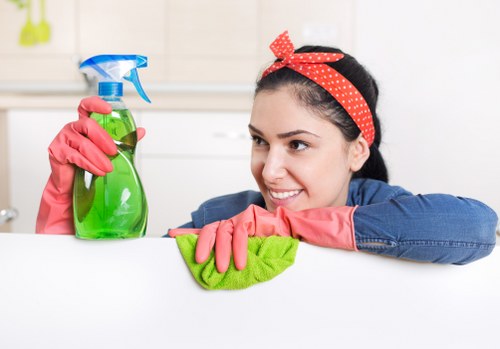 Final after builders cleaning result in a bright empty property